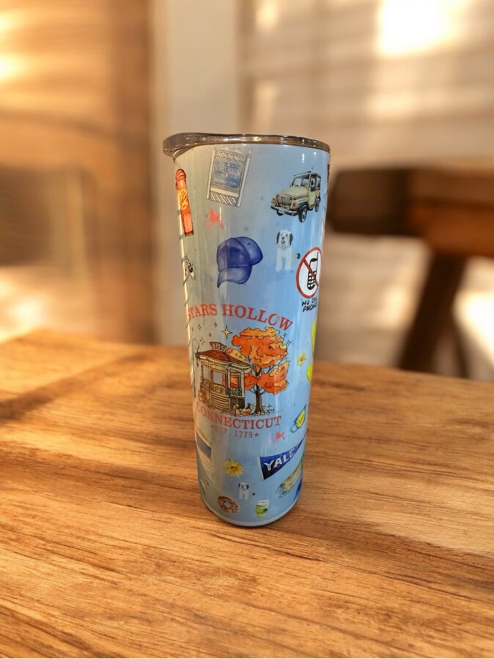 Coffee Lover Tumbler | Cozy TV Inspired Drinkware | Fan Gift - Picture 3 of 3